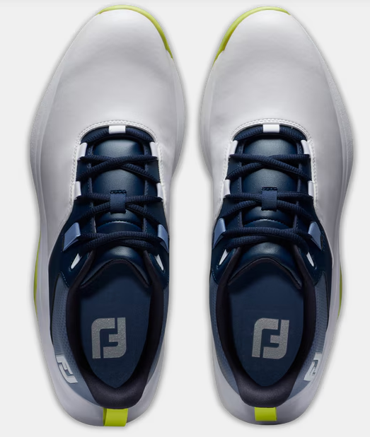 Footjoy ProLite Shoes (White/Navy/Lime)