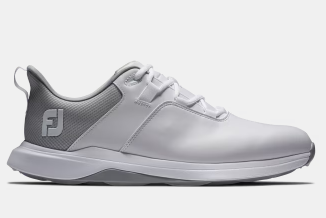 Footjoy ProLite Golf Shoe (White/Grey)