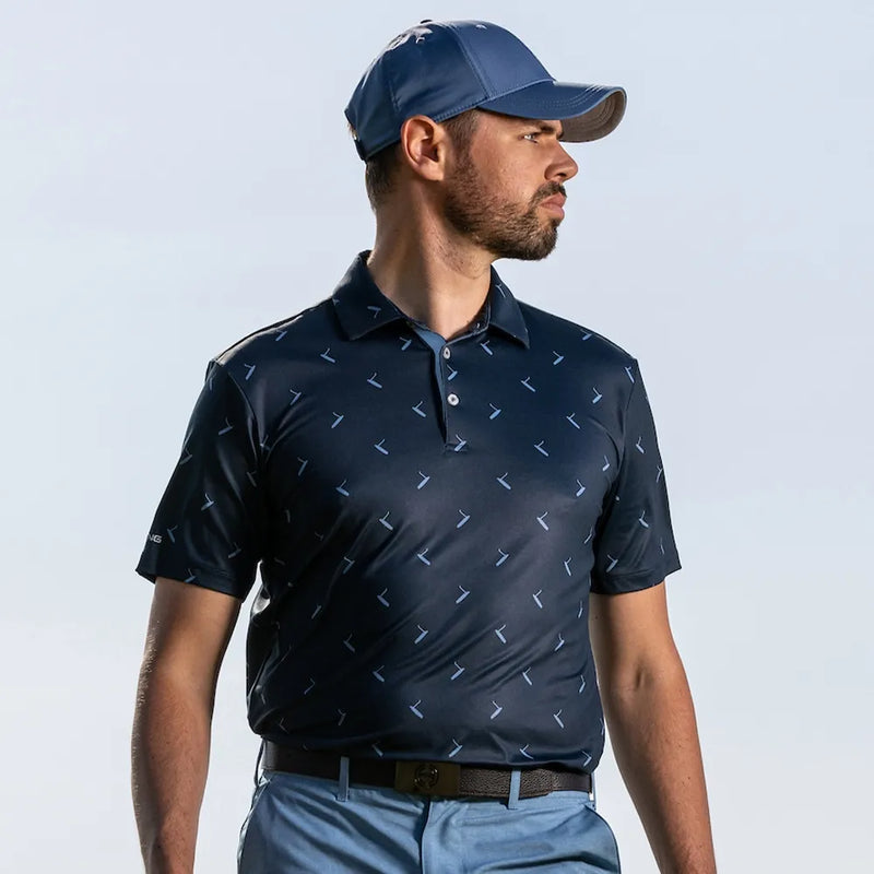 Ping Gold Putter Printed Polo