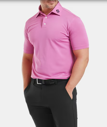 Footjoy Stretch Pique Solid Polo